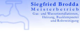 Klempner Nordrhein-Westfalen: Siegfried Brodda Gas - Wasser - Heizung