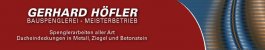 Klempner Bayern: Gerhard Höfler Bauspenglerei